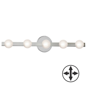 Raleigh 5LT Vanity Wall Sconce