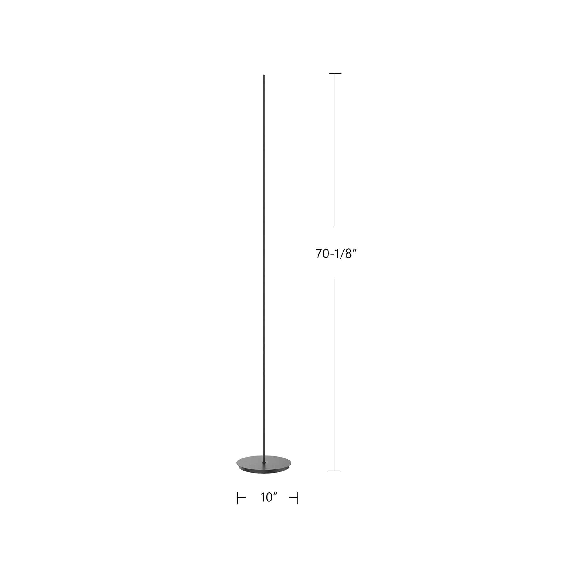 Reeds 10-in Floor Lamp