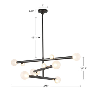 Reese 48-in LED Chandelier