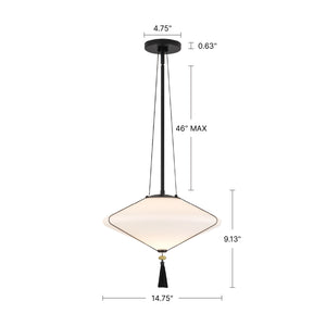 Reeve 15-in Pendant