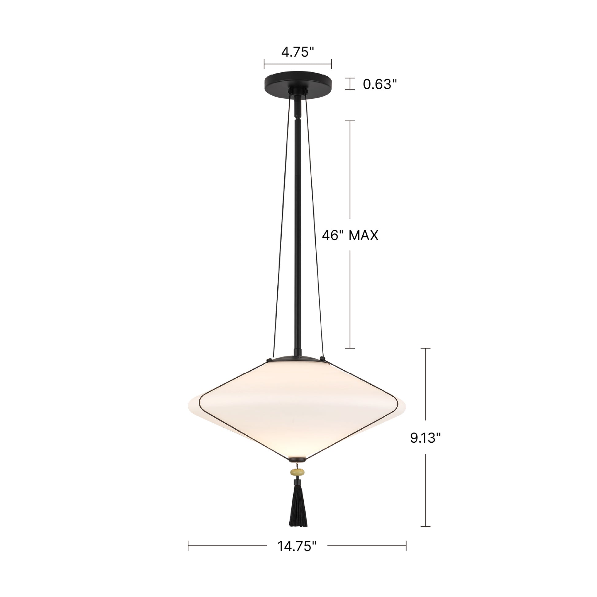 Reeve 15-in Pendant