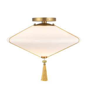 Reeve 15-in Semi-Flush Mount