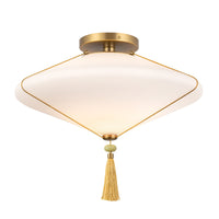 Reeve 15-in Semi-Flush Mount