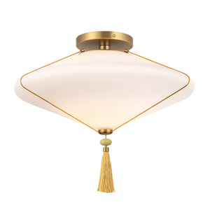 Reeve 15-in Semi-Flush Mount