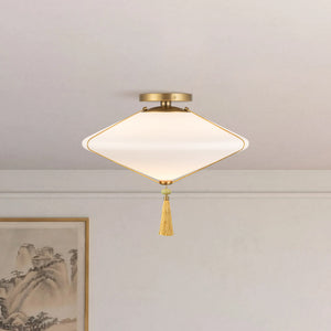Reeve 15-in Semi-Flush Mount