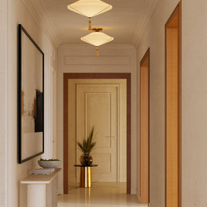 Reeve 15-in Semi-Flush Mount