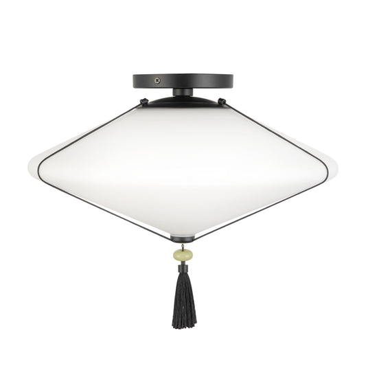 Reeve 15-in Semi-Flush Mount