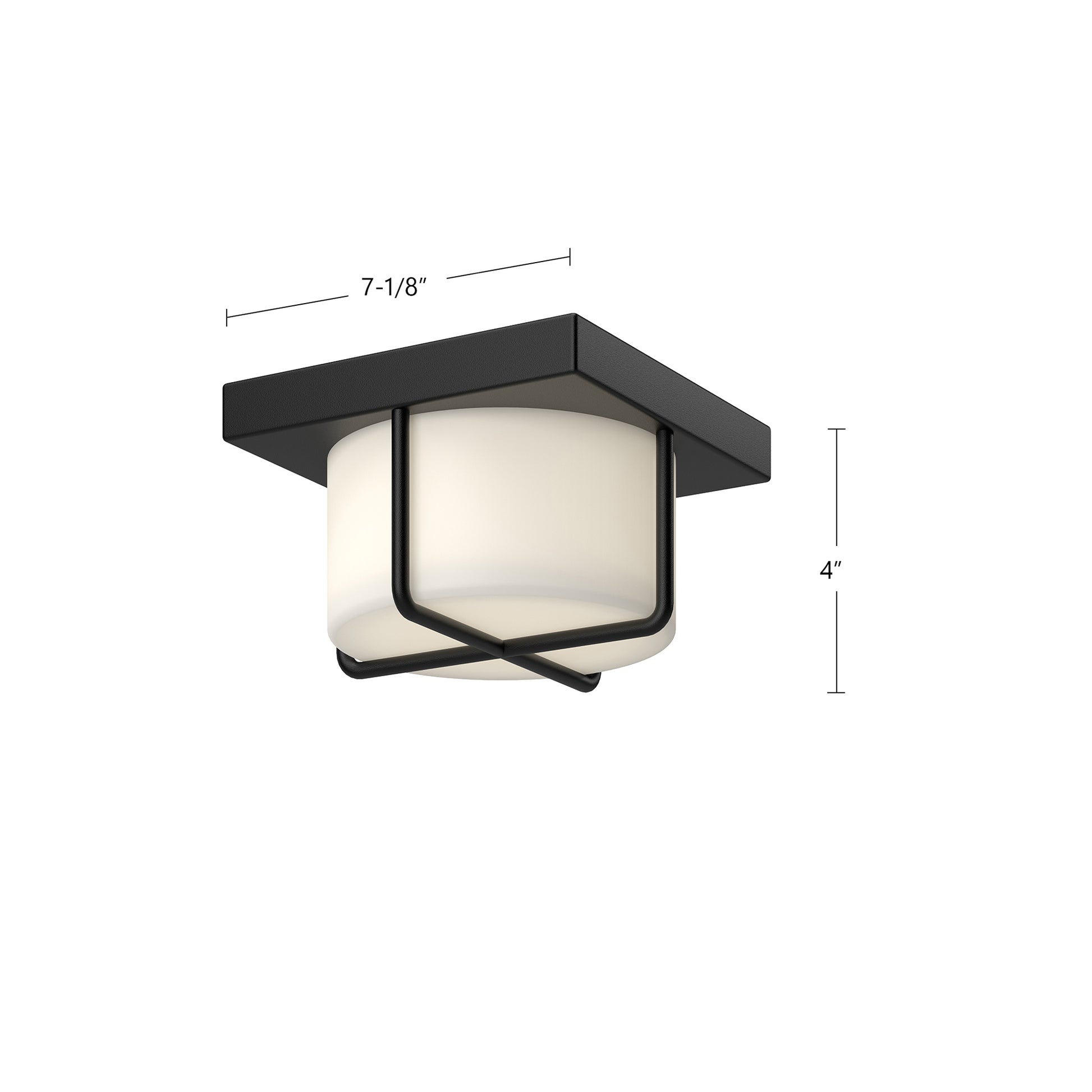 Regalo 7-in Flush Mount