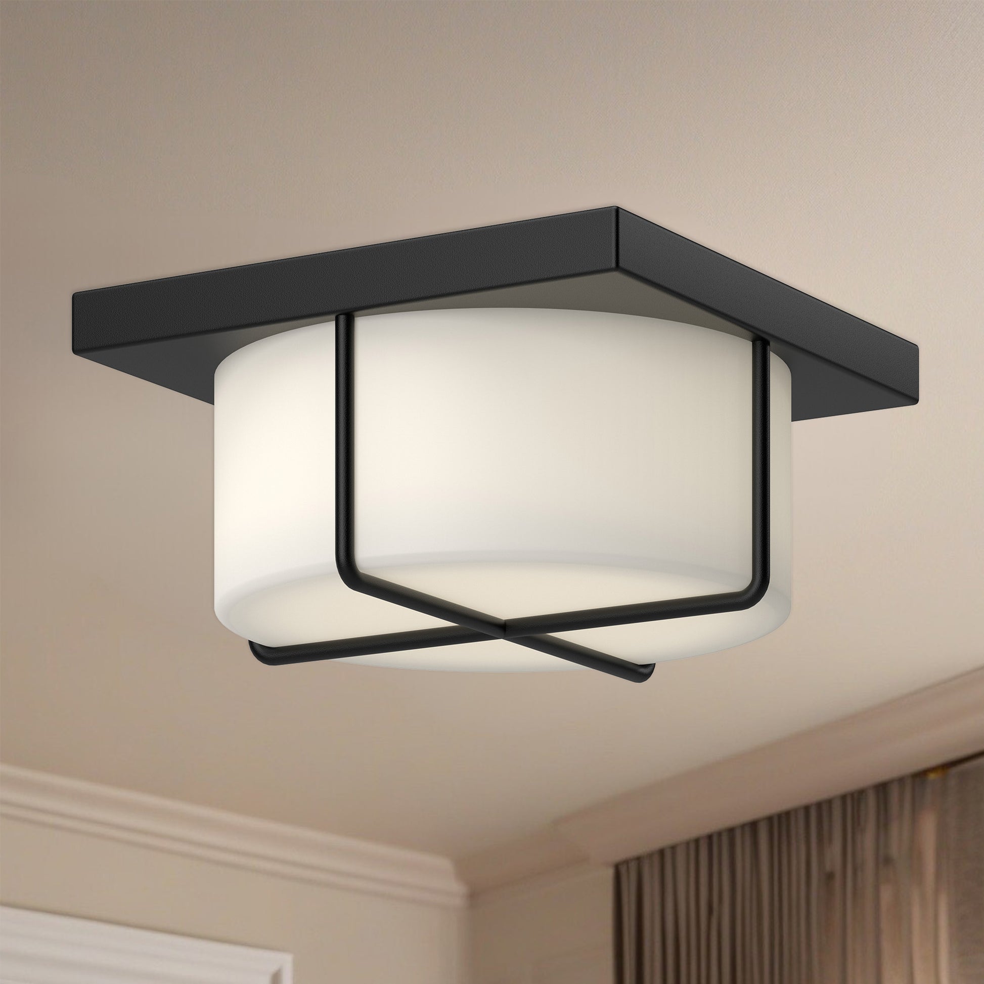 Regalo 10-in Flush Mount