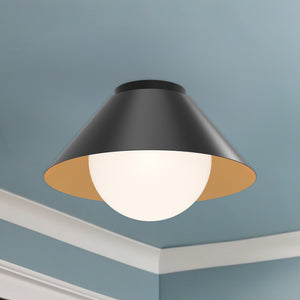 Remy 14-in Flush Mount