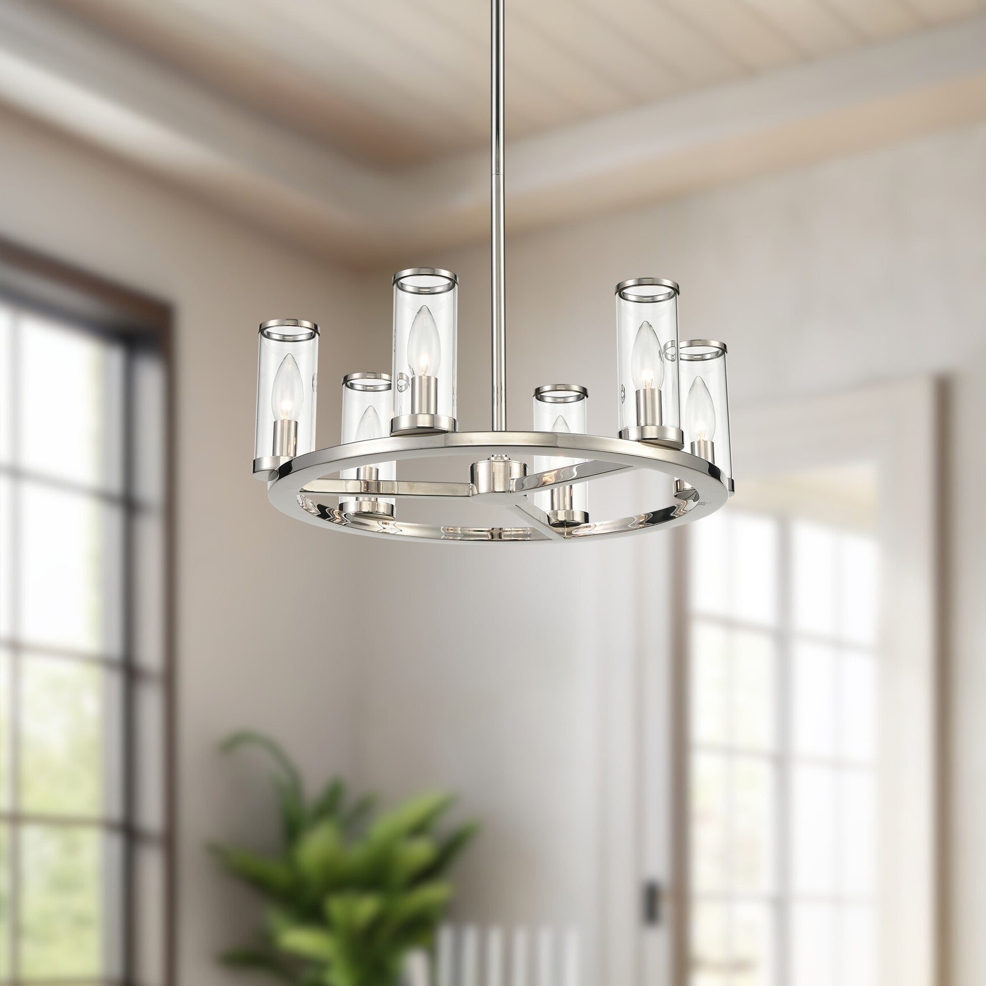 Revolve 19-in Chandelier