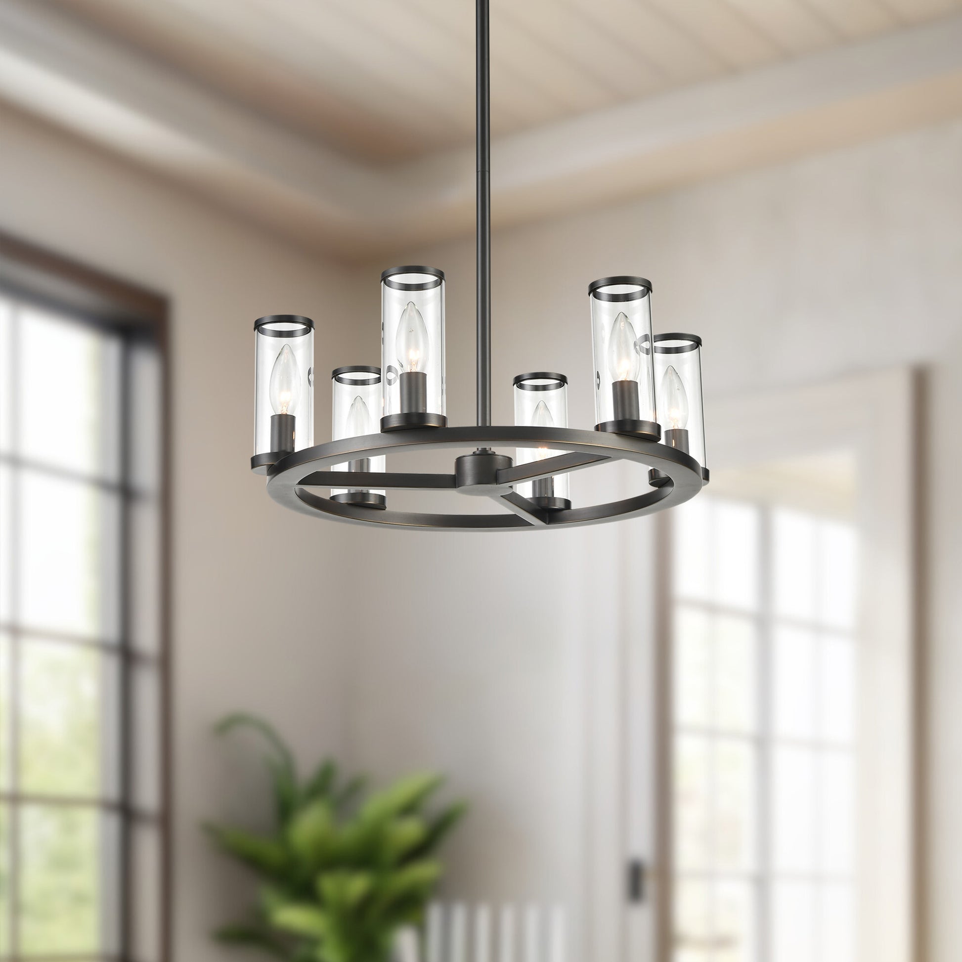 Revolve 19-in Chandelier