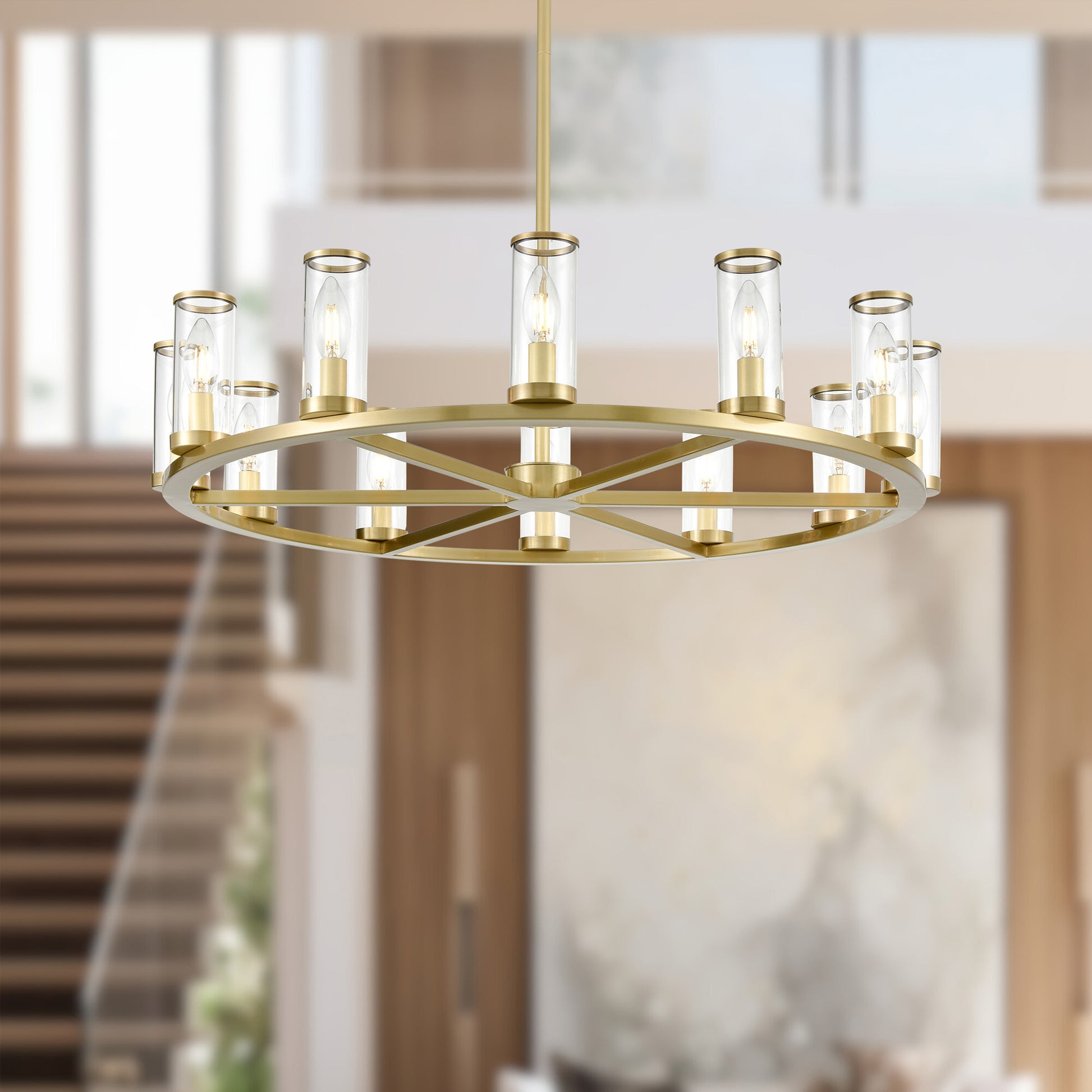 Revolve 33-in Chandelier