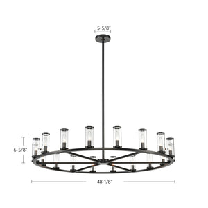 Revolve 48-in Chandelier