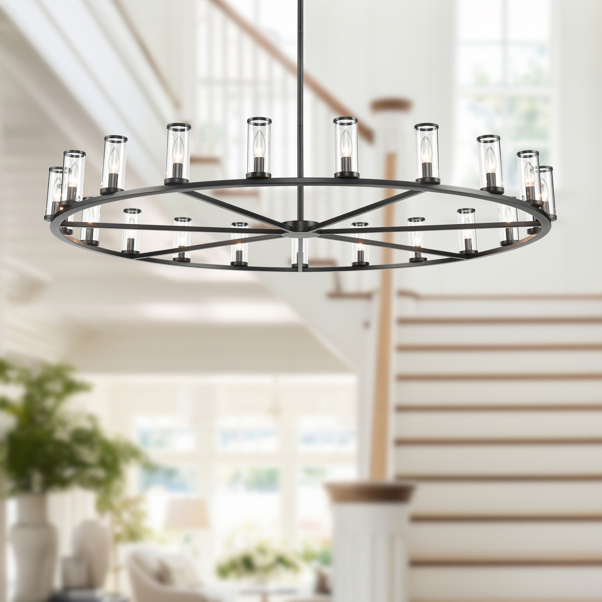Revolve 61-in Chandelier