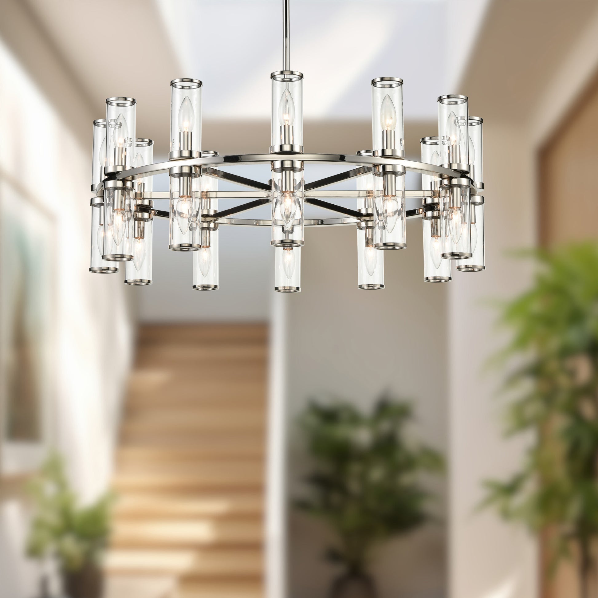 Revolve 33-in Chandelier