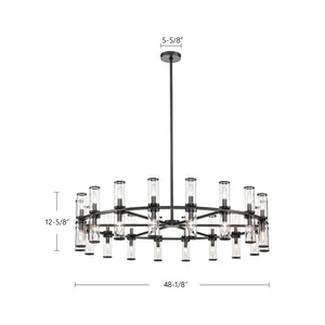 Revolve 48-in Chandelier