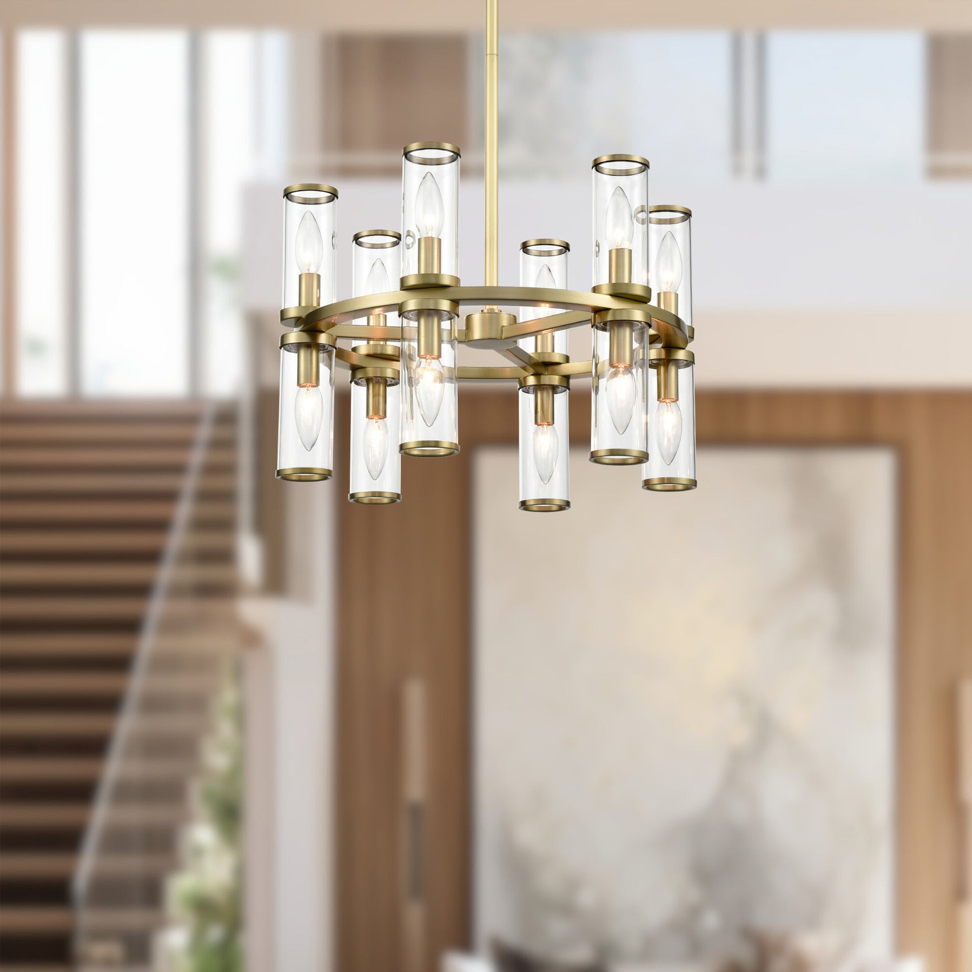 Revolve 19-in Chandelier