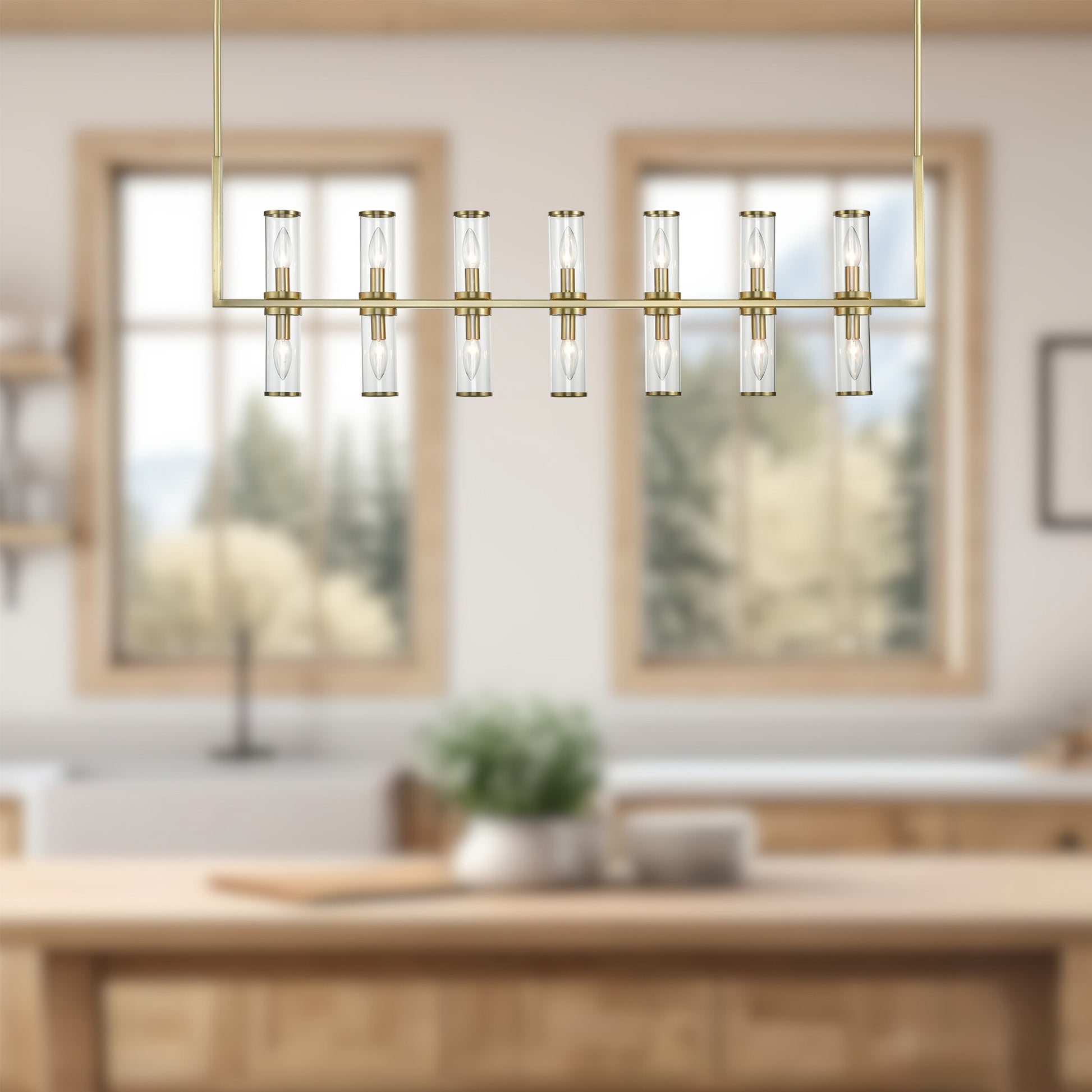 Revolve 47-in Linear Pendant