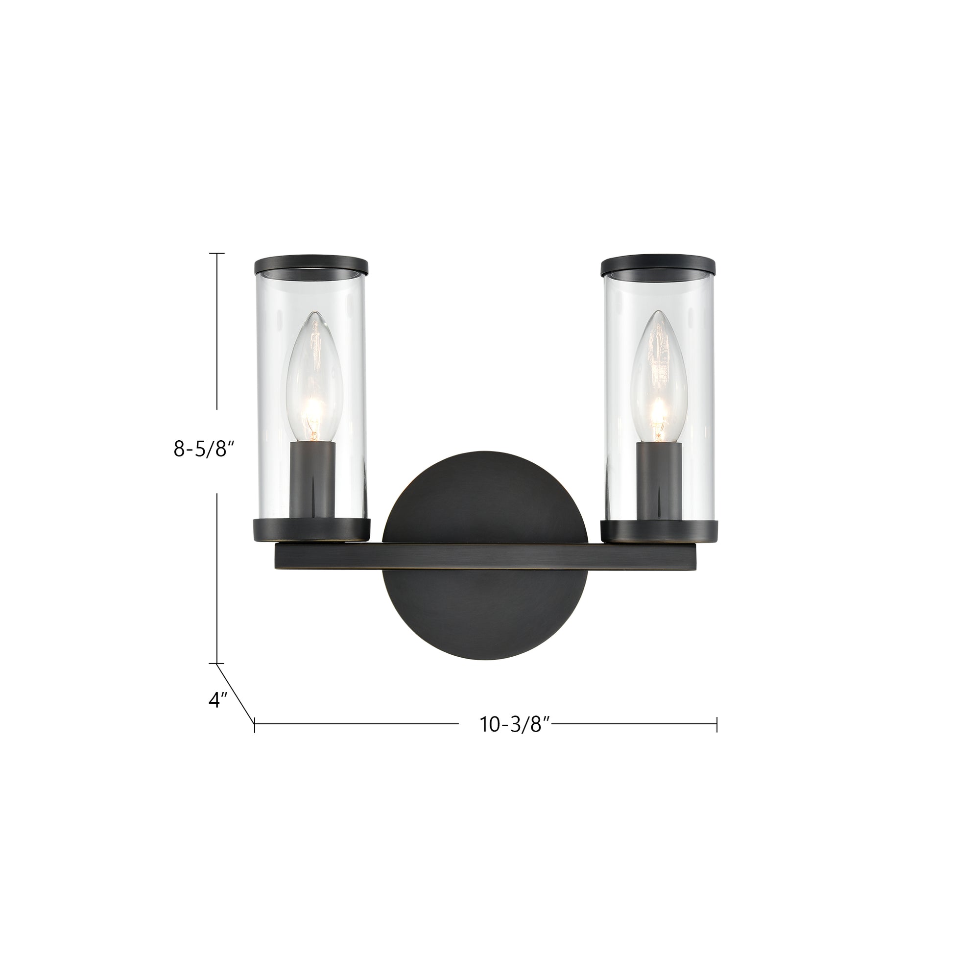 Revolve 10-in Wall/Vanity Light