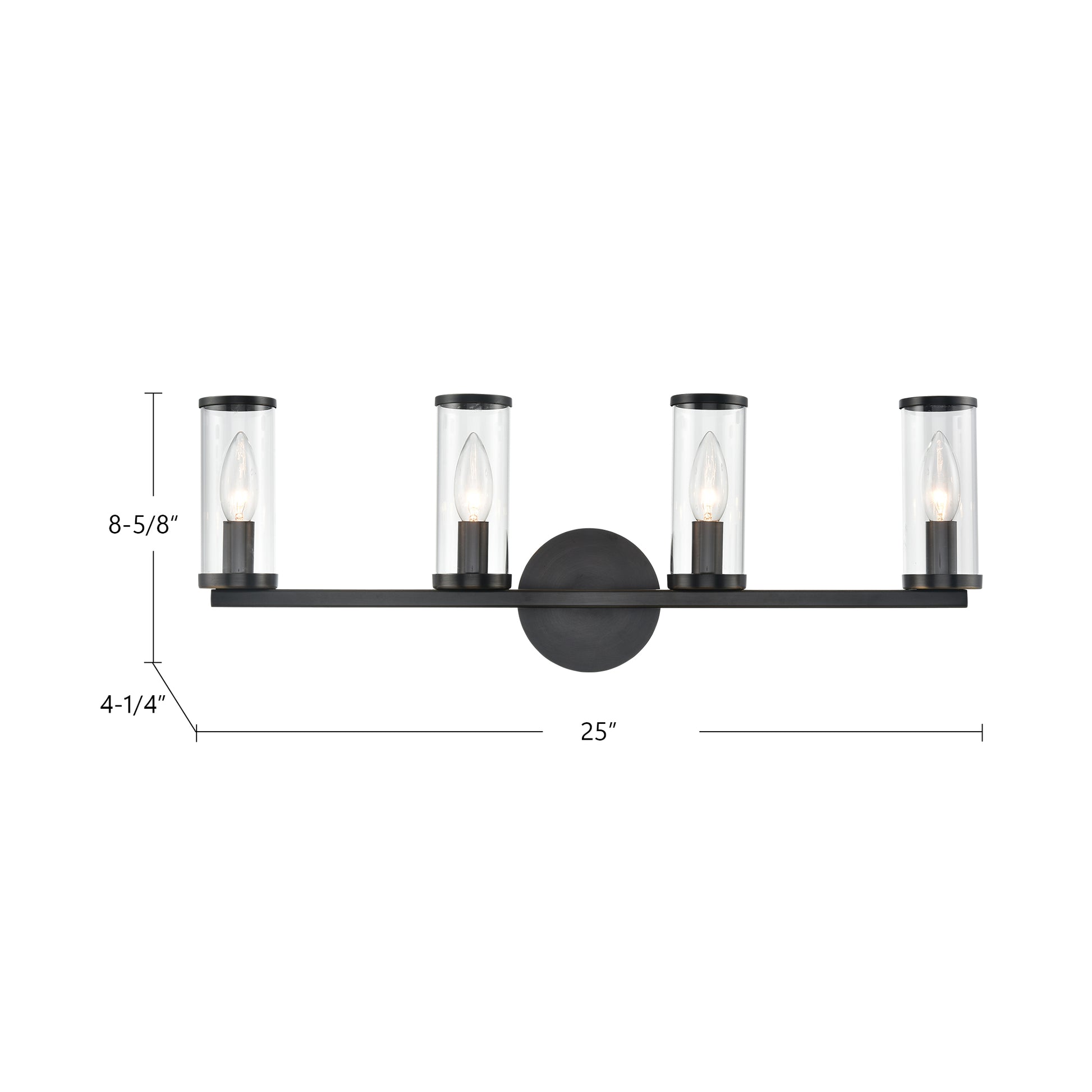 Revolve 25-in Wall/Vanity Light