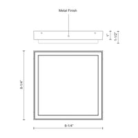 Ridge LED Exterior Ceiling