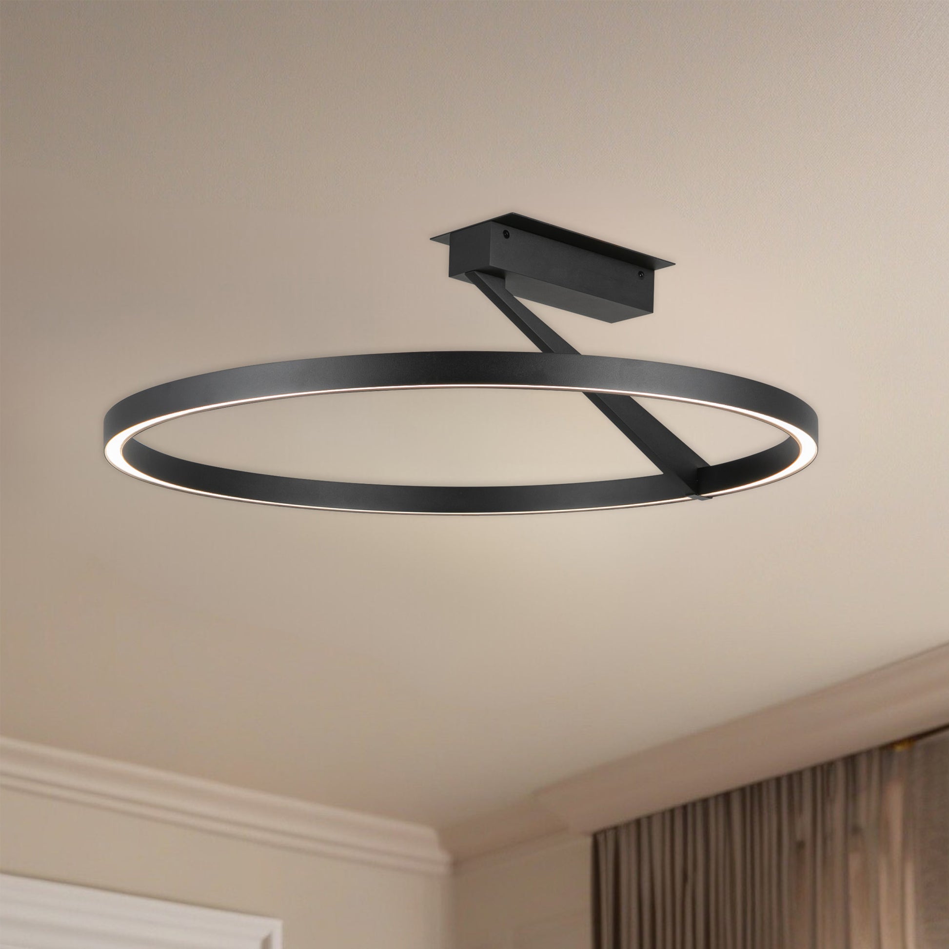Roda 23-in Semi-Flush Mount