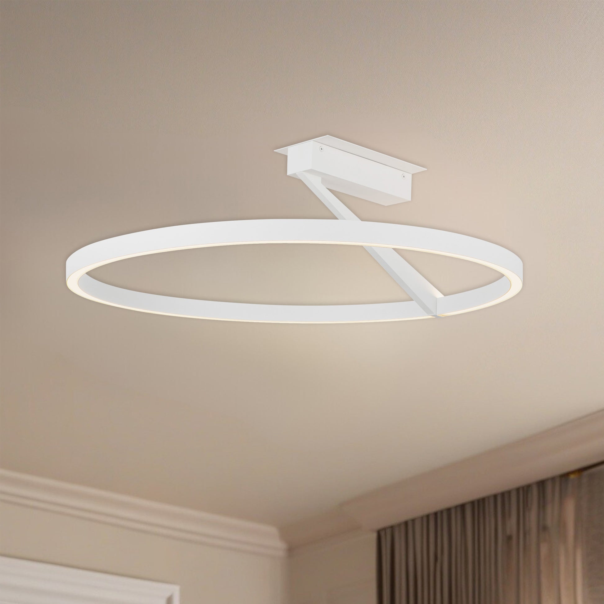 Roda 23-in Semi-Flush Mount