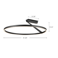 Roda Semi-Flush Mount
