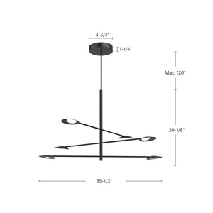 Rotaire Chandelier