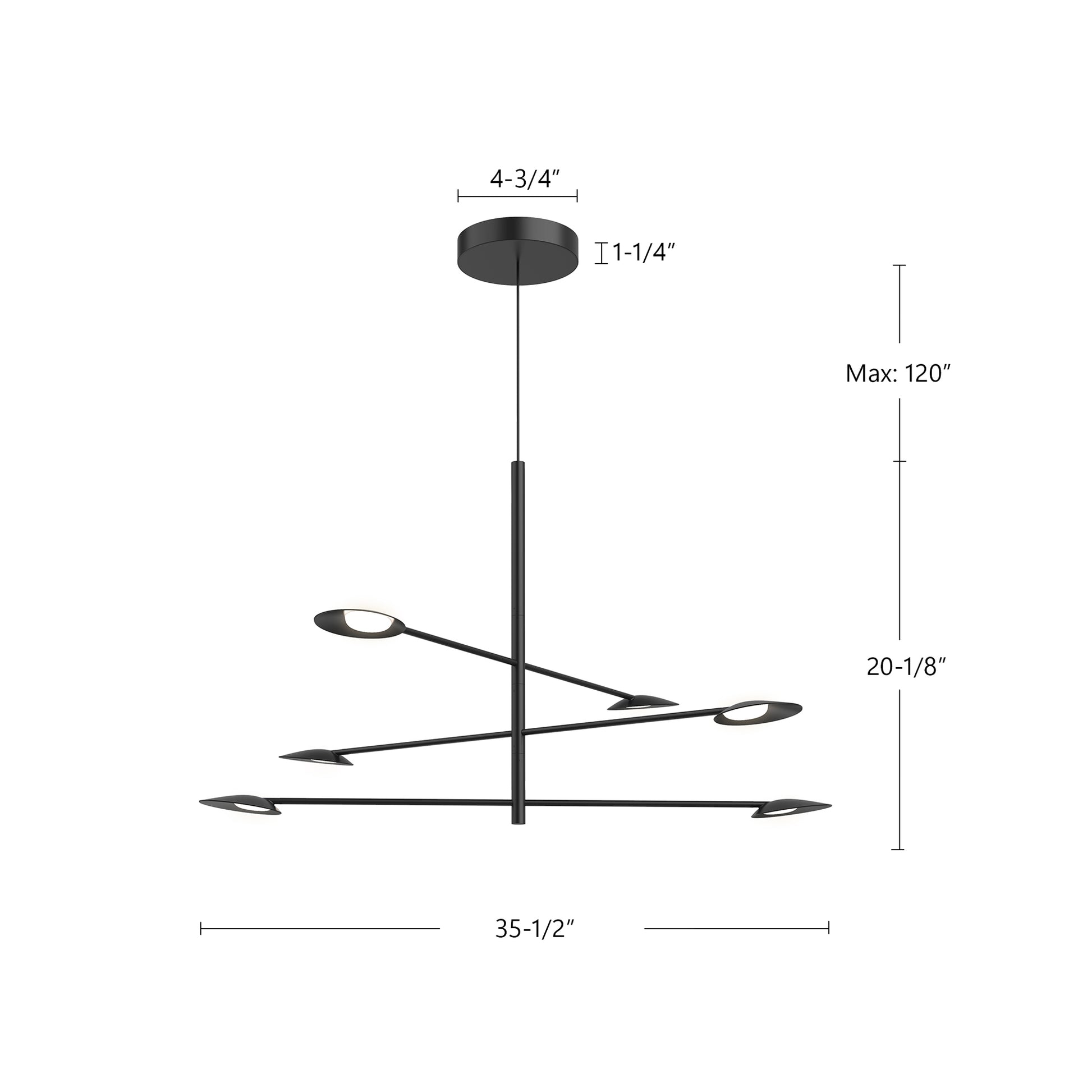 Rotaire Chandelier