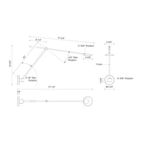 Rotaire Wall Sconce