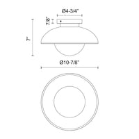 Rubio Flush Mount