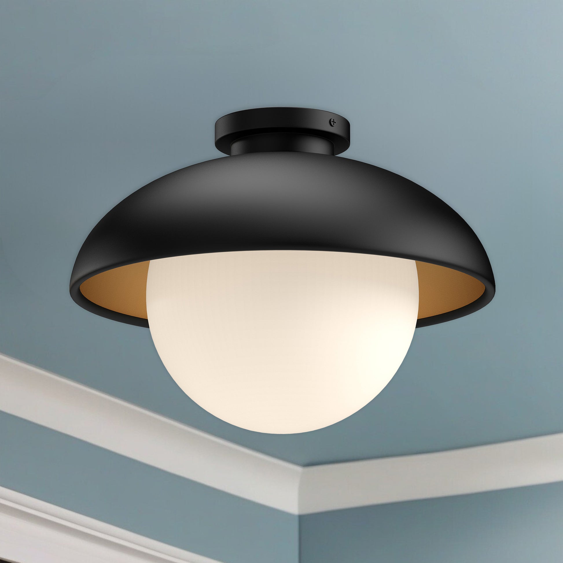 Rubio 16-in Flush Mount