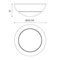 Rubio Flush Mount
