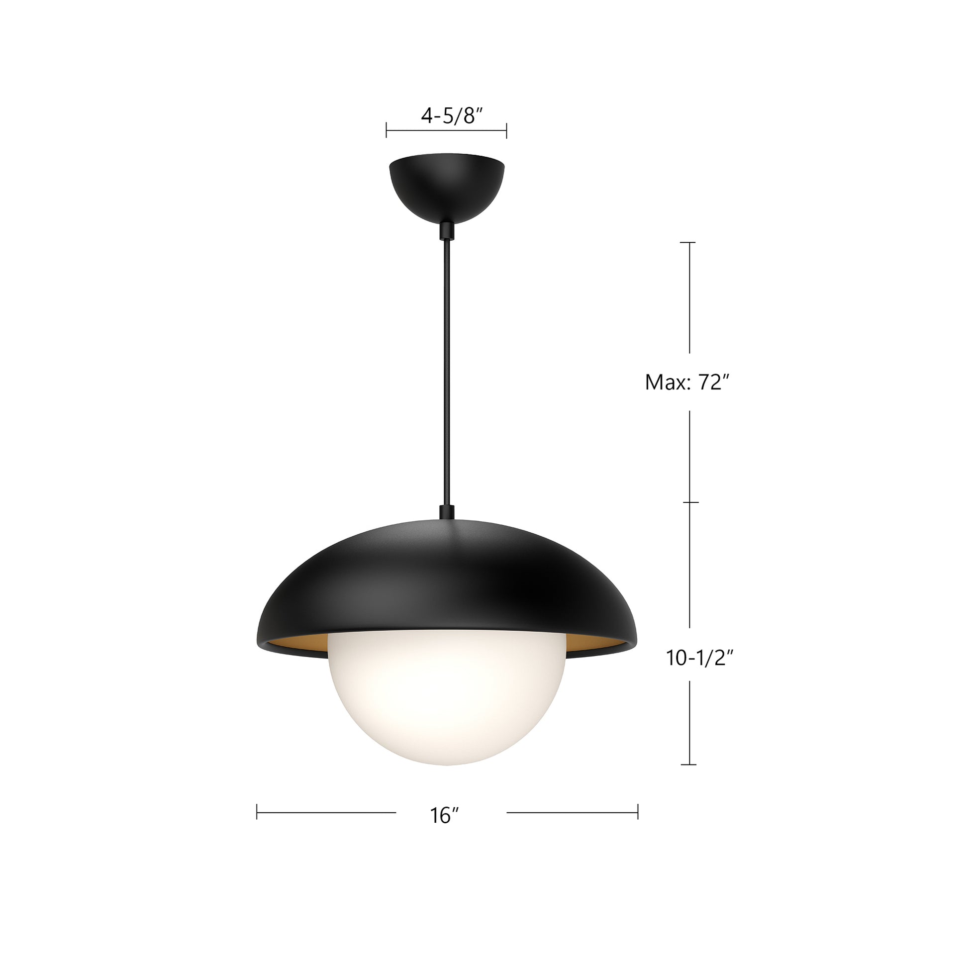 Rubio 16-in Pendant