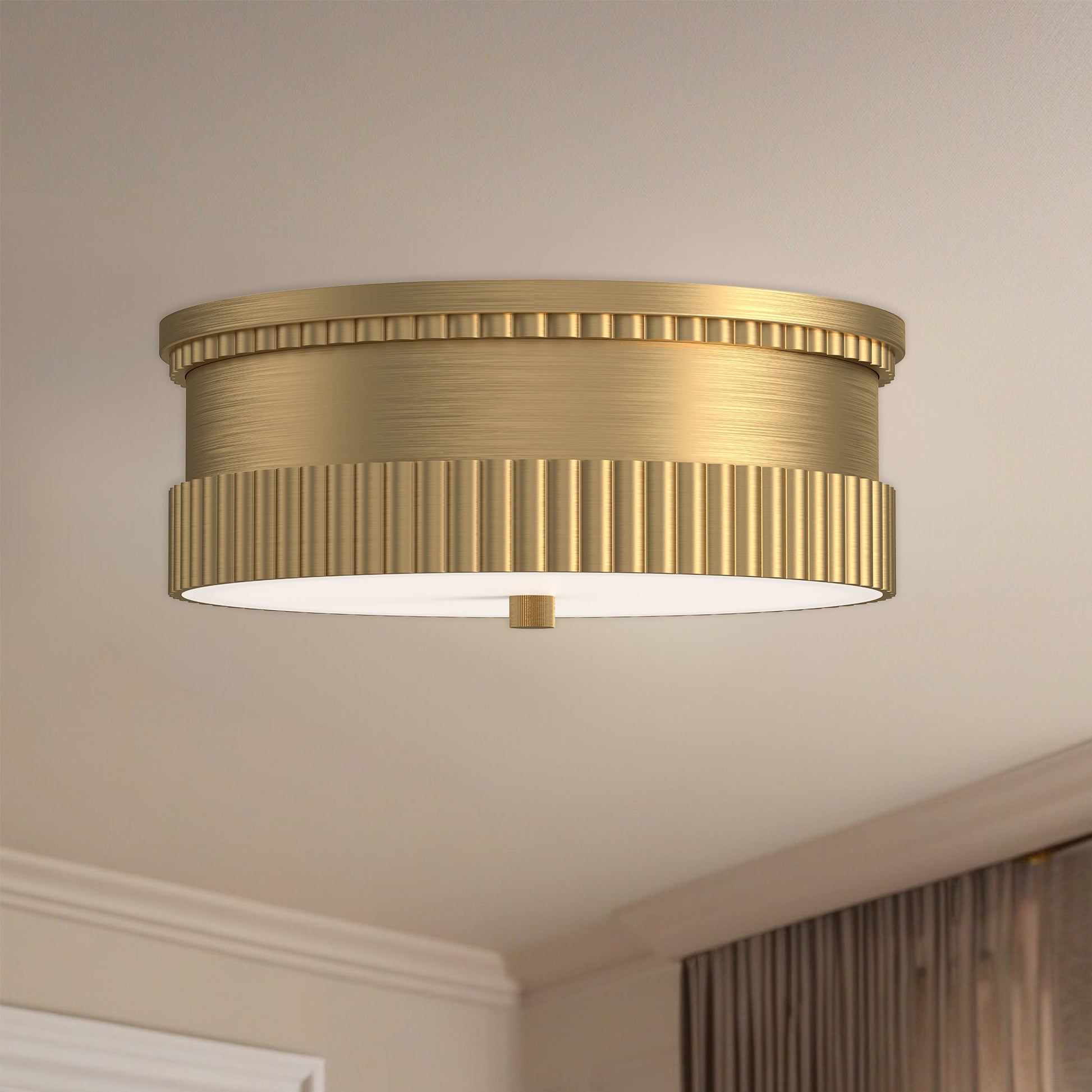 Rue 14-in Flush Mount