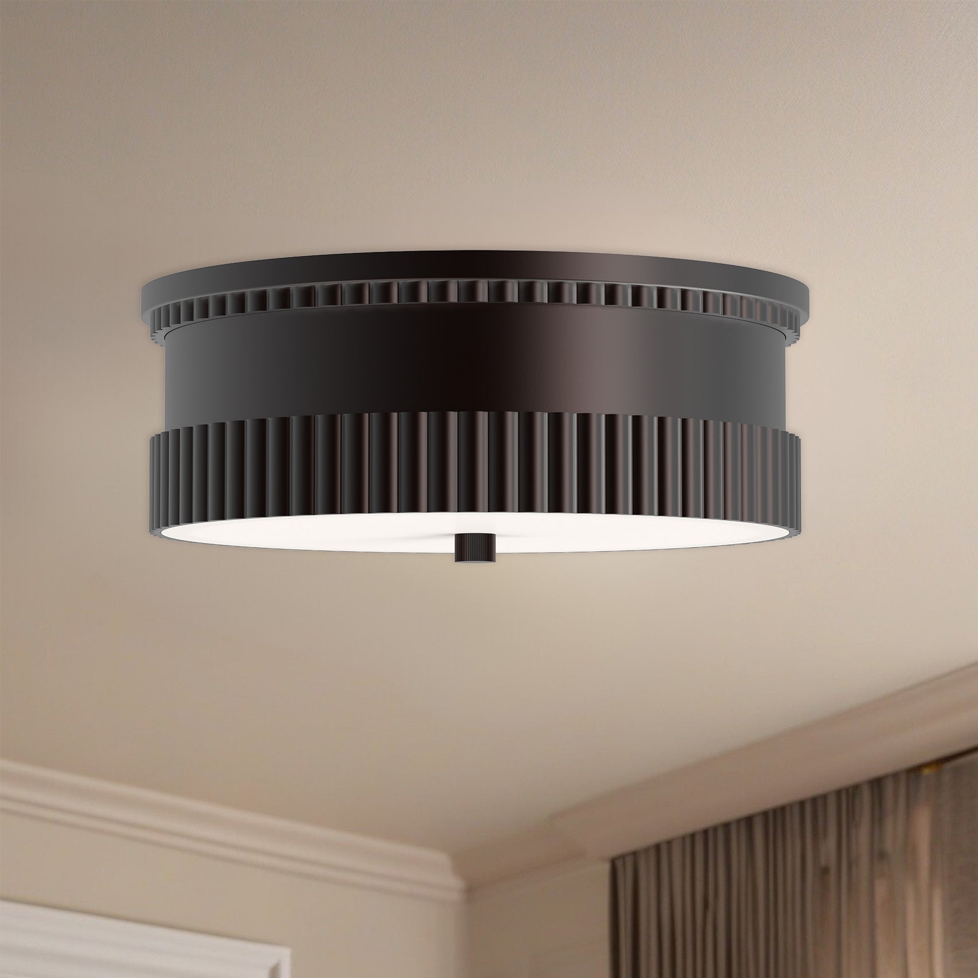Rue 14-in Flush Mount