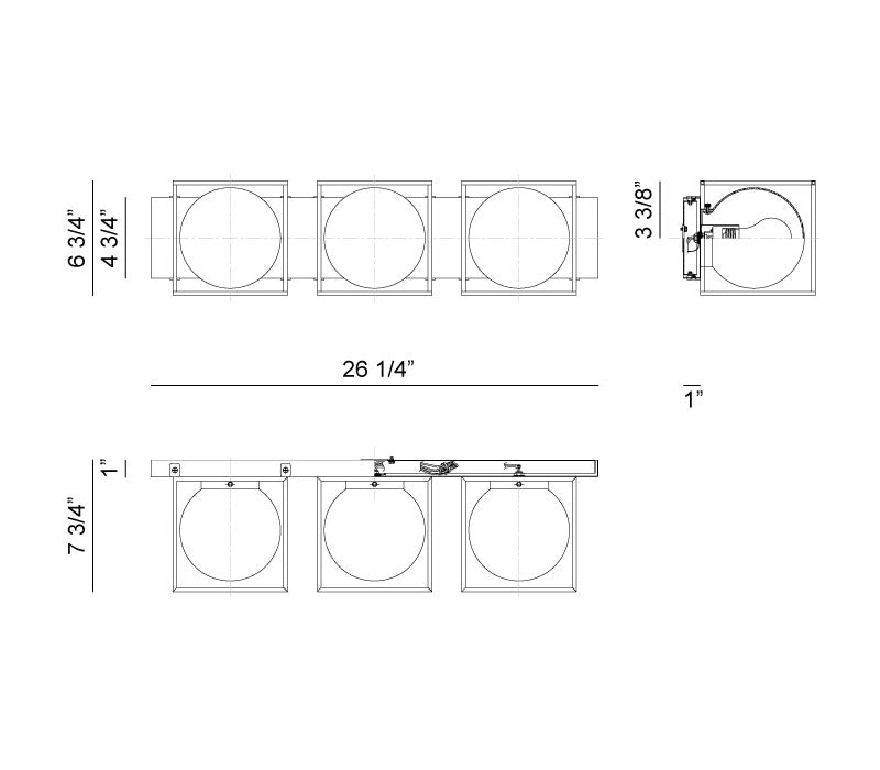 Squircle Wall Sconce