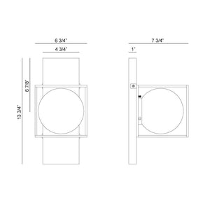 Squircle Wall Sconce