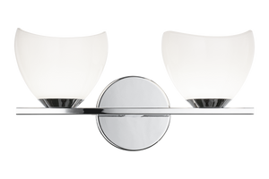 Uptowne is a dazzling family with distinctive curved opal glass. Available in Aged Gold Brass or Black.