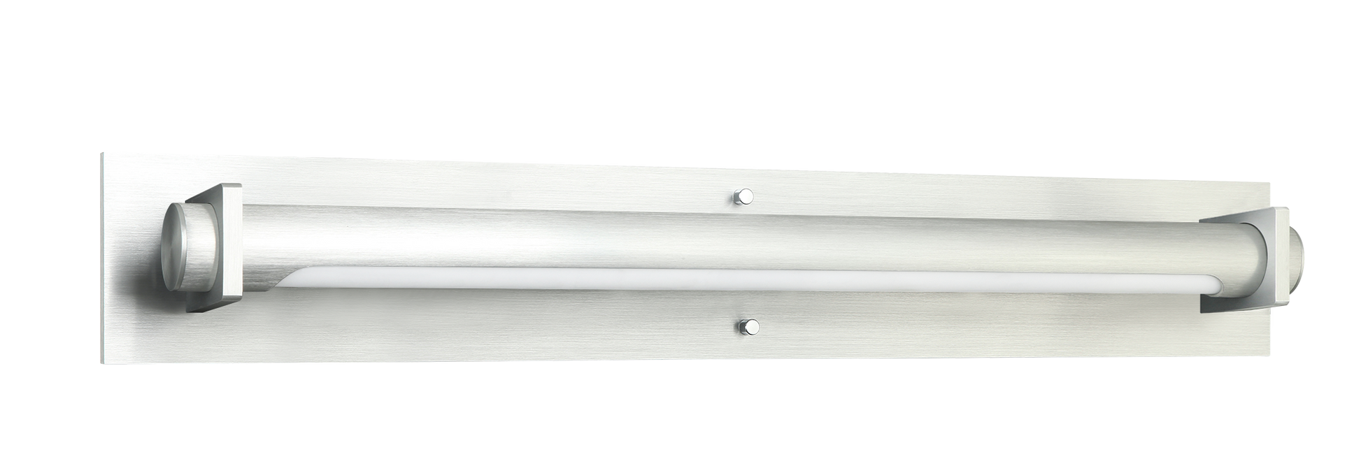 Knax is a refined LED design - a rectangular canopy paired with a cylindrical centre inset with the white acrylic diffuser.This series can be mounted in either directions and will bring a polished detail to any room. Available in 2 sizes and 2 finishes.