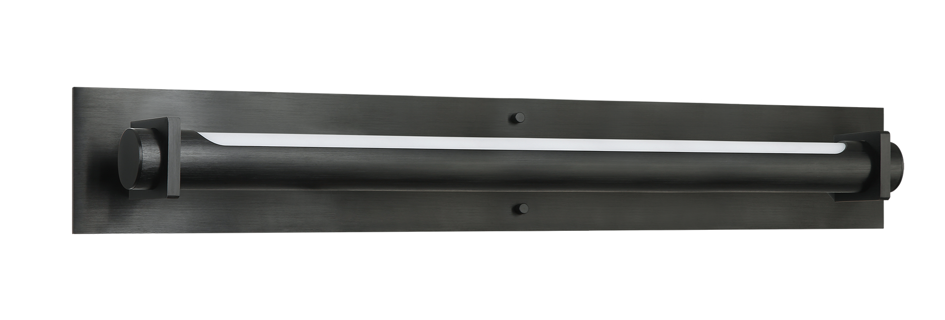 Knax is a refined LED design - a rectangular canopy paired with a cylindrical centre inset with the white acrylic diffuser.This series can be mounted in either directions and will bring a polished detail to any room. Available in 2 sizes and 2 finishes.