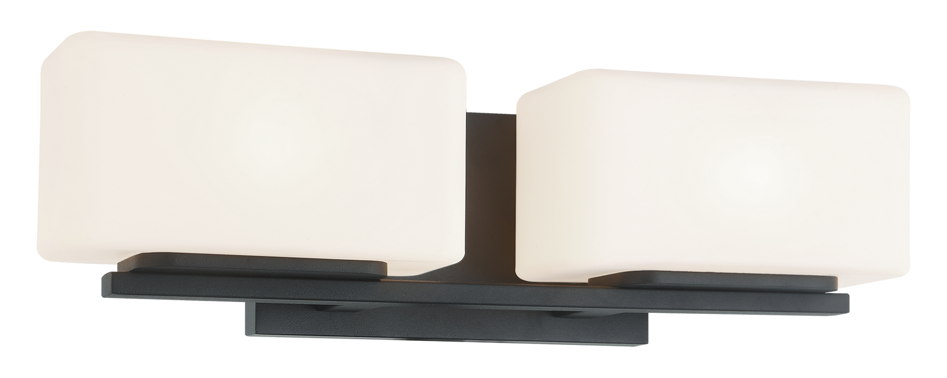 Chiclet is a soft modern design with smooth white glass and rounded edges to be installed as a wall sconce or vanity. The series is available in 4 sizes, a 1 light, 2 light, 3 light and 4 light options in either Chrome or Matte Black finishes.