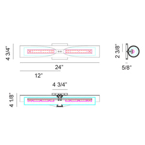 4.5 Watt T6 LED; Clear Finish; G8 Base; 3000K; 120 Volt
