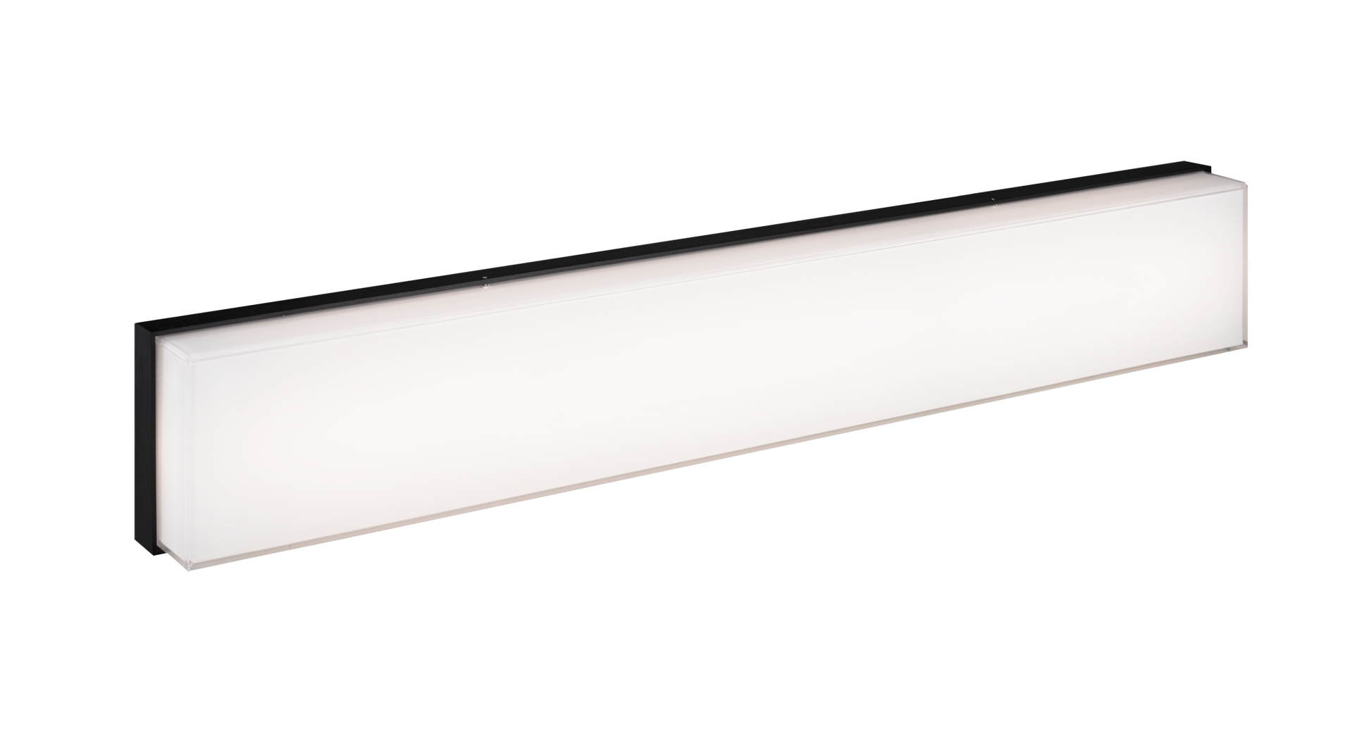 Sleek square and rectangular shape is the signature of this product.The clean lines represent simplicity at its best. The base comes in Chrome or Oxidized Black paired with a painted white glass shade. Available in both a LED wall sconce and flush mount.