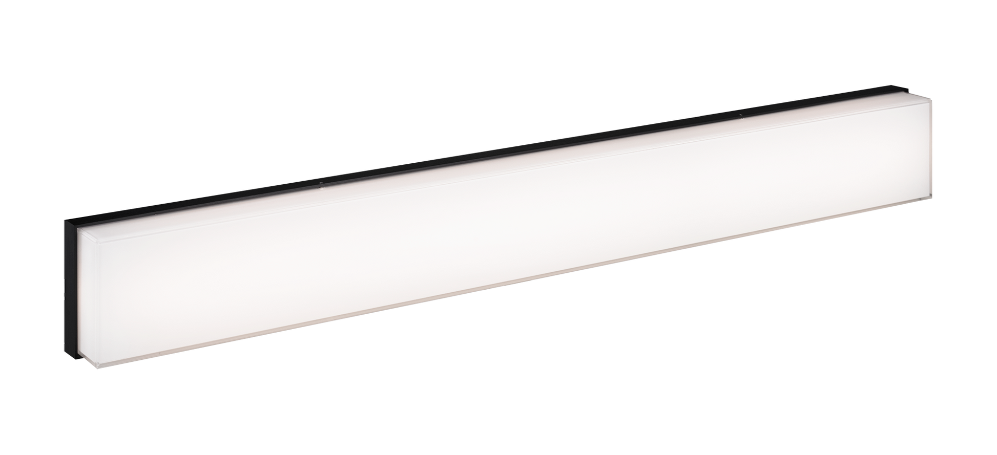 Sleek square and rectangular shape is the signature of this product.The clean lines represent simplicity at its best. The base comes in Chrome or Oxidized Black paired with a painted white glass shade. Available in both a LED wall sconce and flush mount.