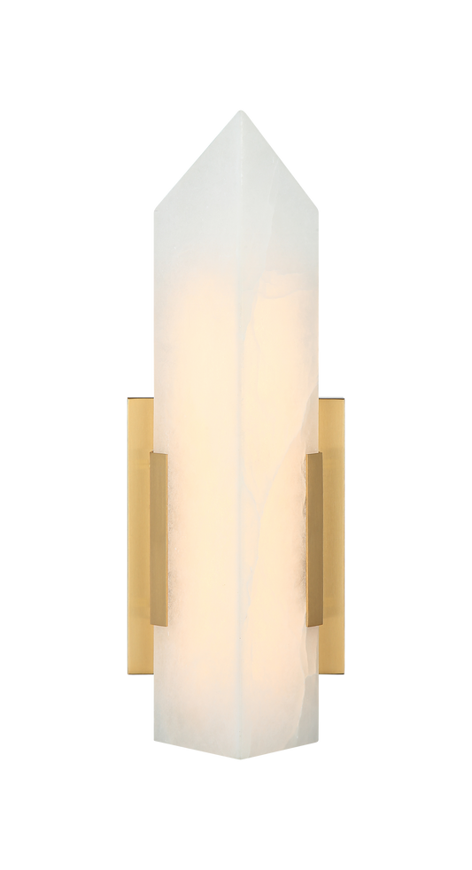 Blending bold classic materials and geometric styling, the Rigio displays elegance at its finest.The alabaster glass gives this a true organic feel.