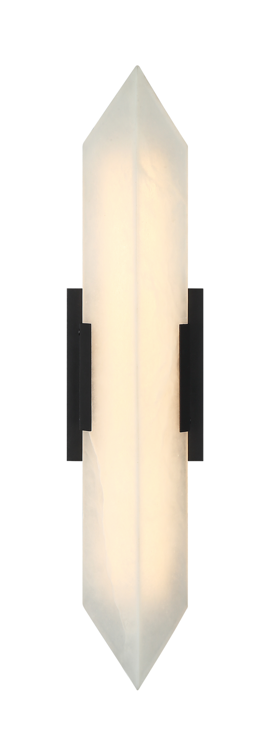 Blending bold classic materials and geometric styling, the Rigio displays elegance at its finest.The alabaster glass gives this a true organic feel.