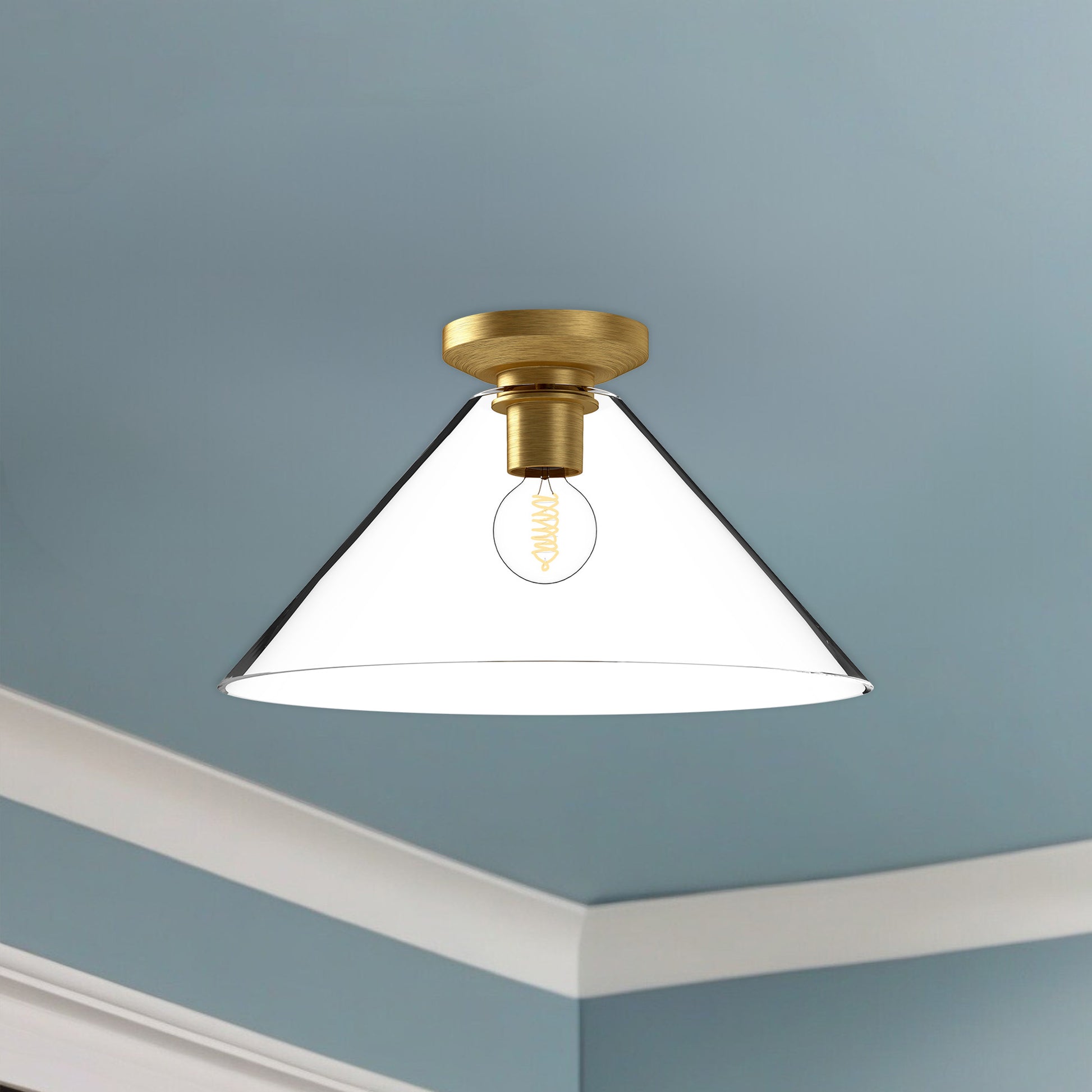 Salem 14-in Flush Mount
